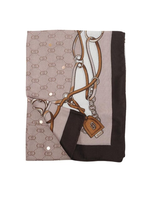 LOGO Stola con stampa naturale - Sciarpe