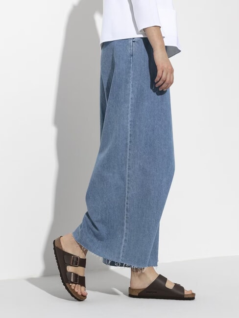 ARIZONA BIRKO FLOR Sandalo ciabatta a due fibbie dark brown - Scarpe Unisex