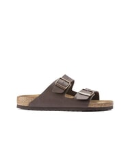 BIRKENSTOCK ARIZONA BIRKO FLOR Sandalo ciabatta a due fibbie dark brown - Scarpe Unisex - 2