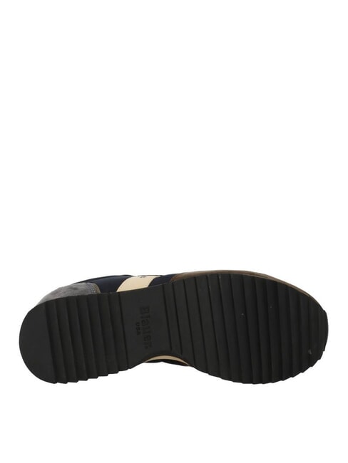 QUEENS  Sneakers Uomo navy/brown - Scarpe Uomo