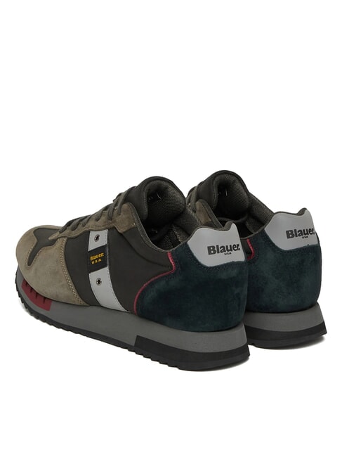 QUEENS  Sneakers Uomo black/military - Scarpe Uomo