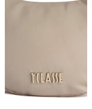 ALVIERO MARTINI PRIMA CLASSE PUFFY NYLON Borsa mezzaluna mini tracolla greige - Borse Donna - 3