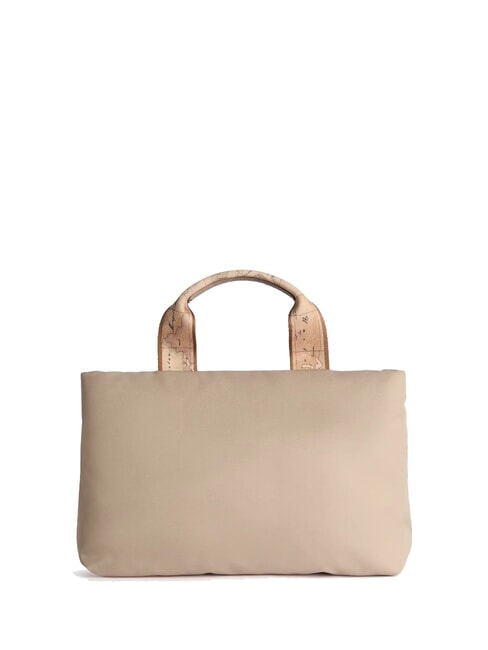 PUFFY NYLON Borsa tote a mano con tracolla greige - Borse Donna