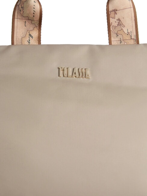 PUFFY NYLON Borsa tote a mano con tracolla greige - Borse Donna
