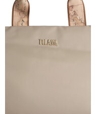ALVIERO MARTINI PRIMA CLASSE PUFFY NYLON Borsa tote a mano con tracolla greige - Borse Donna - 3