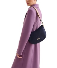 ALVIERO MARTINI PRIMA CLASSE STORMY NYLON Borsa mezzaluna piccola tracolla blunotte - Borse Donna - 5