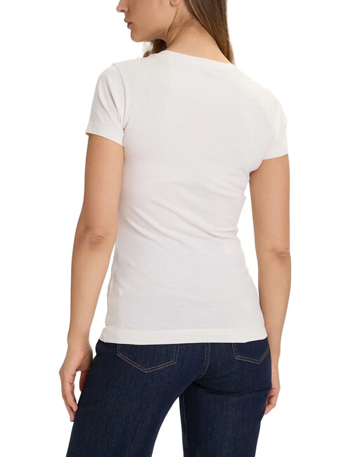 SS CN PEONY TRIANGLE T-shirt manica corta con stampa muted stone - T-shirt e Top Donna