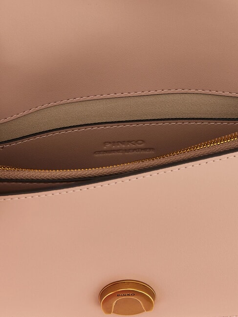 LOVE ONE CLASSIC Borsa mini in pelle a tracolla cipria-antique gold - Borse Donna