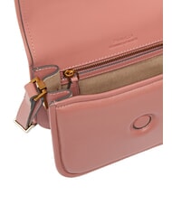 PINKO LOVE BOX Borsa mini in nappa con flap marrone aragona-antique gold - Borse Donna - 3