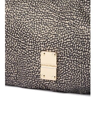 BORBONESE TEAPOT S Borsa a tracolla OP/NATURALE/NERO - Borse Donna - 3