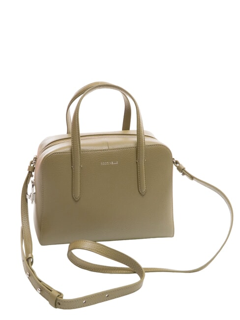 SWAP Borsa a bauletto in pelle con tracolla laurel green - Borse Donna
