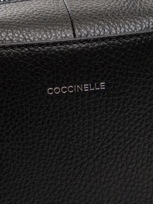 SWAP Borsa a bauletto in pelle con tracolla Nero - Borse Donna