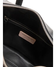 COCCINELLE SWAP Borsa a bauletto in pelle con tracolla Nero - Borse Donna - 6