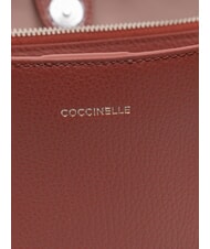 COCCINELLE SWAP Borsa in pelle con tracolla brandy - Borse Donna - 5