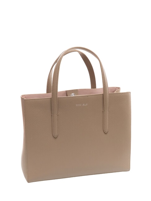 SWAP Borsa in pelle con tracolla warm taupe - Borse Donna