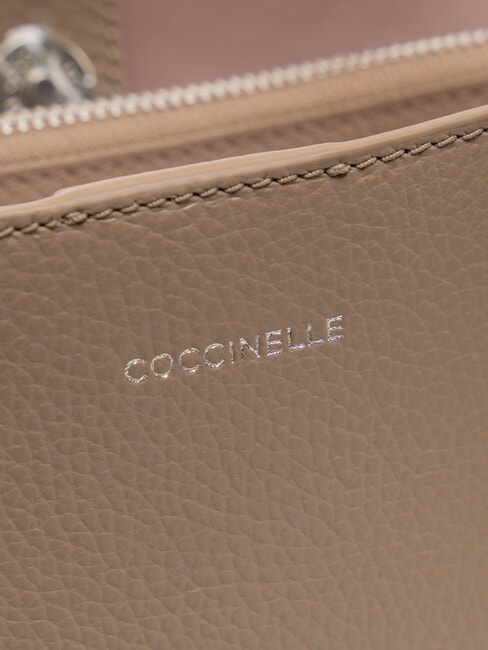 SWAP Borsa in pelle con tracolla warm taupe - Borse Donna