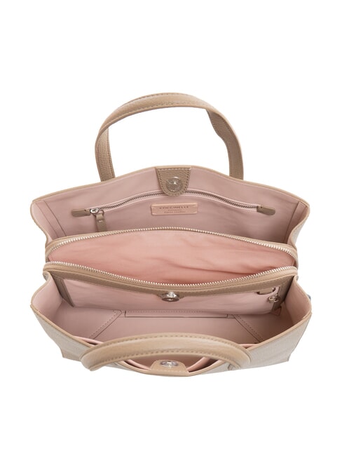 SWAP Borsa in pelle con tracolla warm taupe - Borse Donna