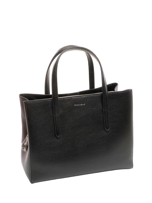 SWAP Borsa in pelle con tracolla Nero - Borse Donna