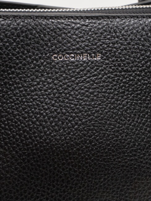 SWAP Borsa shopping a spalla in pelle Nero - Borse Donna