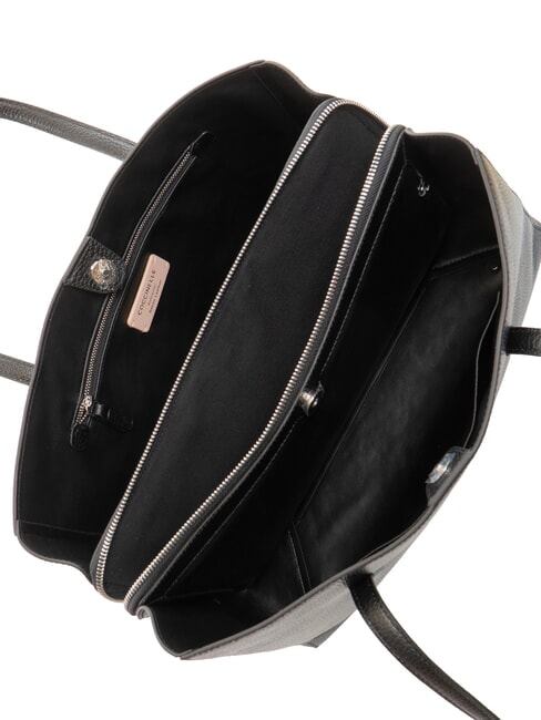 SWAP Borsa shopping a spalla in pelle Nero - Borse Donna