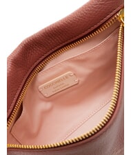 COCCINELLE HYLE Borsa piatta piccola in pelle a tracolla brandy - Borse Donna - 6