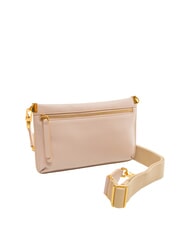 COCCINELLE HYLE Borsa piatta piccola in pelle a tracolla rosette - Borse Donna - 2