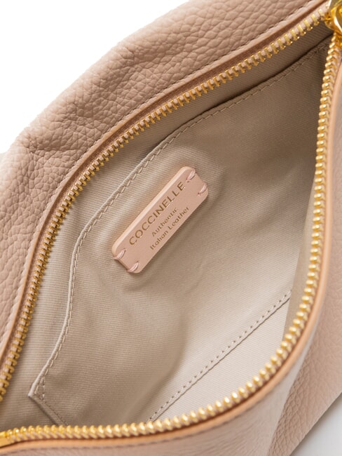 HYLE Borsa piatta piccola in pelle a tracolla rosette - Borse Donna