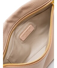 COCCINELLE HYLE Borsa piatta piccola in pelle a tracolla rosette - Borse Donna - 5