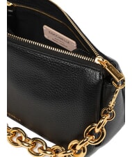 COCCINELLE ISIDE Borsa in pelle piccola a tracolla Nero - Borse Donna - 6