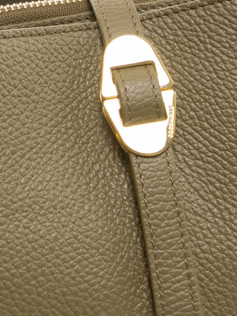 CHARA Borsa a spalla in pelle laurel green - Borse Donna