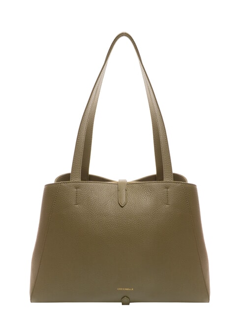 CHARA Borsa a spalla in pelle laurel green - Borse Donna