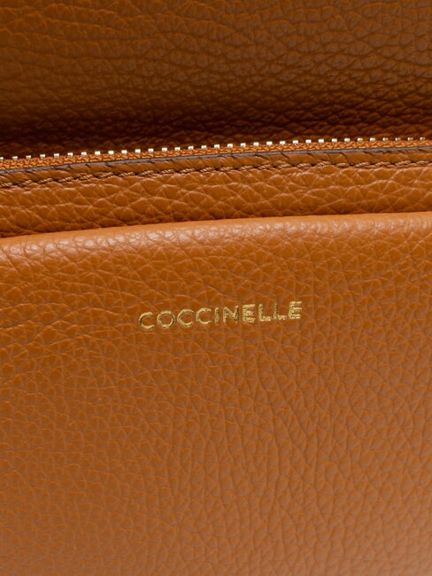 JEN Zaino rotondo in pelle con tasca CUIR - Borse Donna