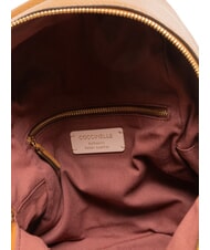 COCCINELLE JEN Zaino rotondo in pelle con tasca CUIR - Borse Donna - 6