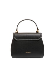 COCCINELLE MARVIN Borsa a mano mini in pelle con tracolla Nero - Borse Donna - 3