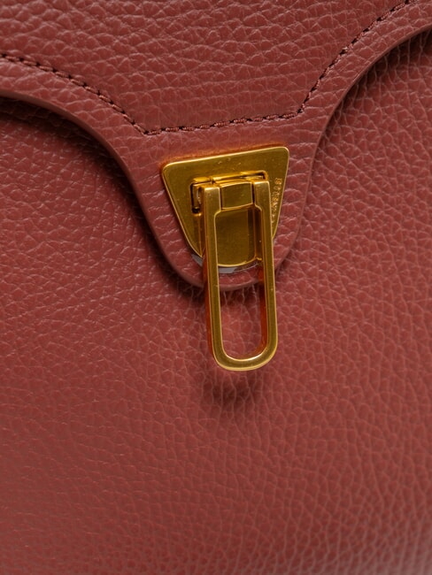 MARVIN Borsa a mano in pelle con tracolla brandy - Borse Donna