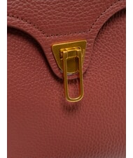 COCCINELLE MARVIN Borsa a mano in pelle con tracolla brandy - Borse Donna - 5