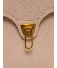 COCCINELLE MARVIN Borsa a mano in pelle con tracolla rosette - Borse Donna - 5