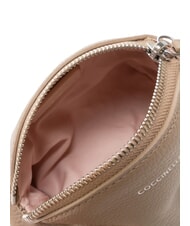 COCCINELLE AGATEA Beauty trousse in pelle warm taupe - Bustine & Necessaire - 5