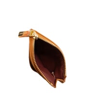 COCCINELLE ROUNDED PRINTED Portacarte piccolo in pelle con zip CUIR - Portafogli Donna - 3