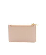 COCCINELLE ROUNDED PRINTED Portacarte piatto in pelle con zip rosette - Portafogli Donna - 2