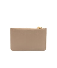 COCCINELLE ROUNDED PRINTED Portacarte piatto in pelle con zip - Portafogli Donna