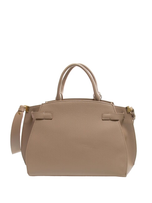 KLICHE Borsa a mano in pelle con tracolla warm taupe - Borse Donna