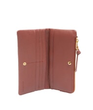 COCCINELLE SOFTY Portafoglio grande in pelle brandy - Portafogli Donna - 2