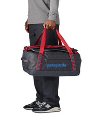 PATAGONIA BLACK HOLE Borsone Zaino viaggio 40L smolder blue w/amanita red - Borsoni - 4