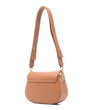 LOVE MOSCHINO CHUNKY TAB Borsa a tracolla con flap CUOIO - Borse Donna - 2