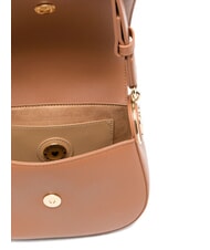 LOVE MOSCHINO CHUNKY TAB Borsa a tracolla con flap CUOIO - Borse Donna - 4