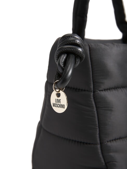AIR WAVE Borsa shopping puffy Nero - Borse Donna