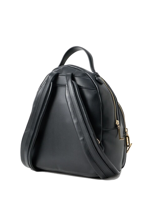 ZIPLINE Zaino tondo con tasca Nero - Borse Donna