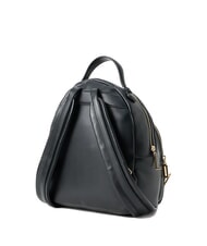 LOVE MOSCHINO ZIPLINE Zaino tondo con tasca Nero - Borse Donna - 3