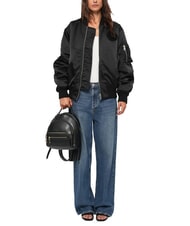 LOVE MOSCHINO ZIPLINE Zaino tondo con tasca Nero - Borse Donna - 5